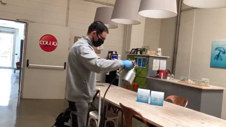 LegnanoCoworking sanificazione